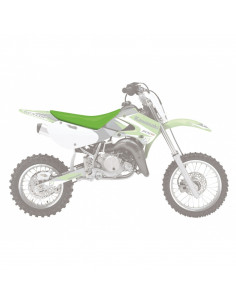Housse de selle BLACKBIRD Pyramid vert Kawasaki KX65 2