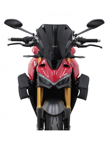 Bulle MRA Racing ''NRN'' noir Ducati Streetfighter V4/S
