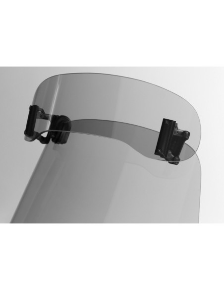 Spoiler MRA Vario-Touring ''VSA.B'' clip inclus fumé 33/22cm Aprilia