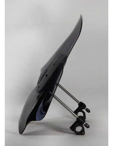 Bulle MRA Varioscreen Naked Bike VNB-A avec spoiler -