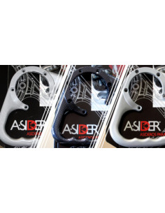 Poignée de réservoir A-SIDER 5 vis argent Honda 2