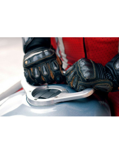 Poignée de réservoir A-SIDER 3 vis argent Suzuki GSX1300 B-King