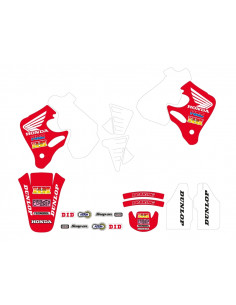 Kit déco complet TECNOSEL Team Honda 1992
