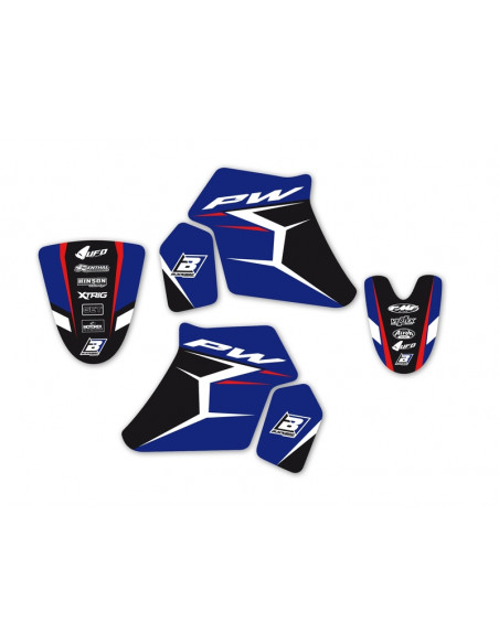 Kit complet BLACKBIRD Dream Graphic 4 Yamaha PW50