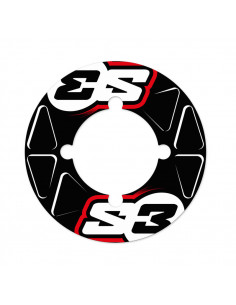 Stickers de couronne S3 41/42/43/44 dents rouge