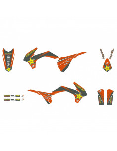 Kit déco BLACKBIRD Rockstar Energy KTM SX/SX-F/EXC 2