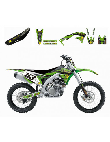 Kit complet BLACKBIRD Rockstar Energy Kawasaki KX250F