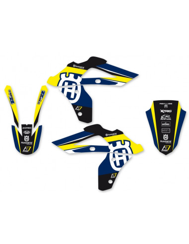Kit complet BLACKBIRD Dream Graphic 4 Husqvarna