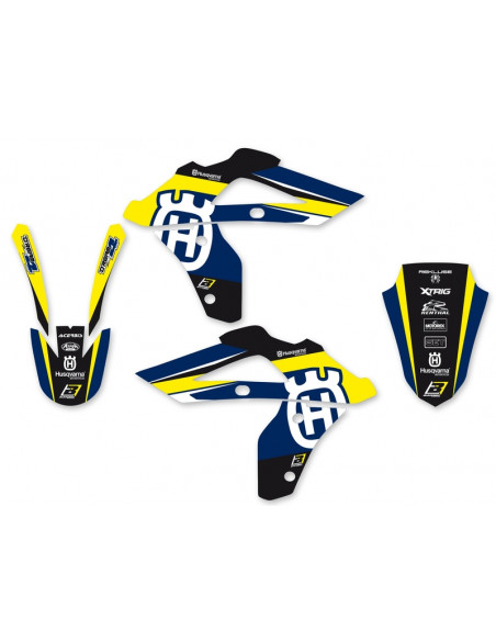 Kit complet BLACKBIRD Dream Graphic 4 Husqvarna