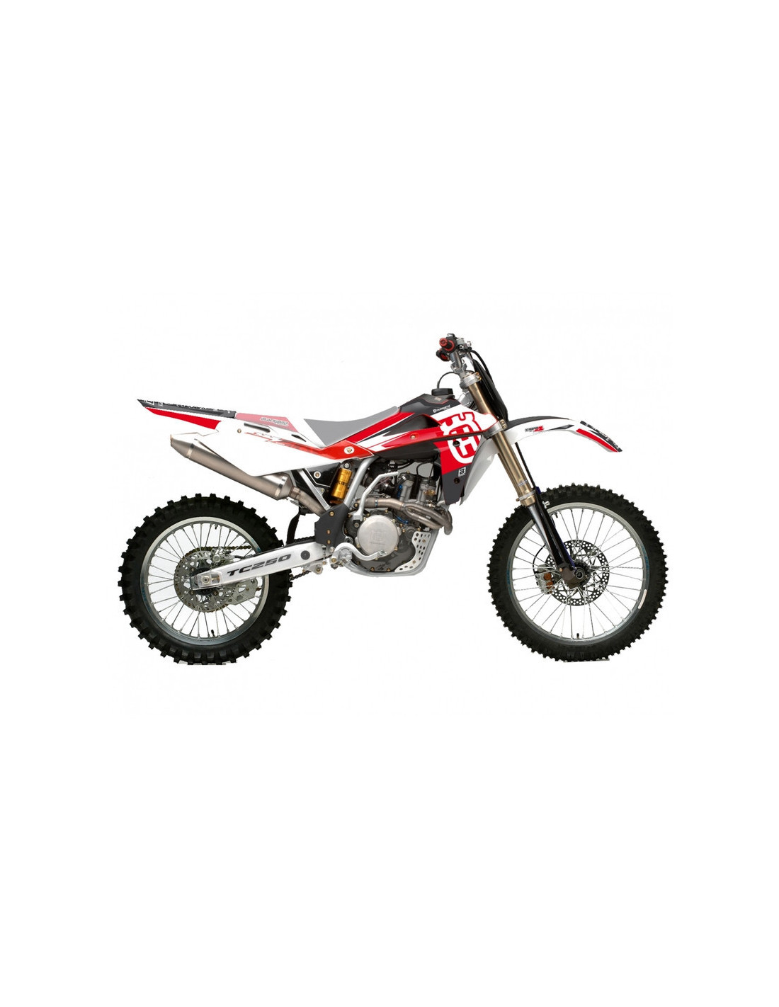 Kit Adesivi Decorativi BLACKBIRD Dream Graphic Per Husqvarna CR/WR 125-250-300 - Grafiche Per Cross E Enduro