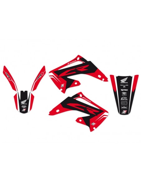 Kit déco BLACKBIRD Dream Graphic 4 Honda CR125/250R Kit déco BLACKBIRD Dream Graphic 4 Honda CR125/250R