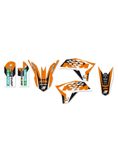 Kit déco BLACKBIRD Dream Graphic 4 KTM SX50 Kit déco BLACKBIRD Dream Graphic 4 KTM SX50