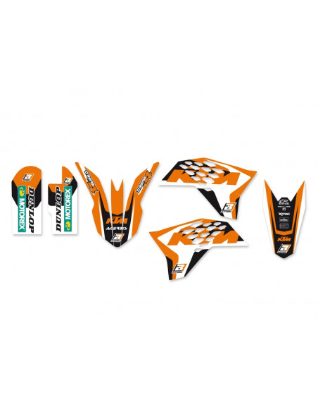 Kit déco BLACKBIRD Dream Graphic 4 KTM SX50 Kit déco BLACKBIRD Dream Graphic 4 KTM SX50