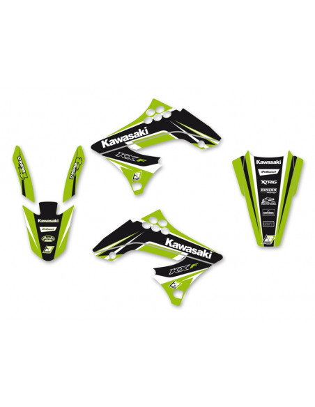 Kit complet BLACKBIRD Dream Graphic 4 Kawasaki KX450F Kit complet BLACKBIRD Dream Graphic 4 Kawasaki KX450F