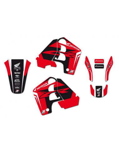 Kit déco BLACKBIRD Dream Graphic 4 Honda CR500R Kit déco BLACKBIRD Dream Graphic 4 Honda CR500R