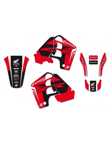 Kit déco BLACKBIRD Dream Graphic 4 Honda CR500R Kit déco BLACKBIRD Dream Graphic 4 Honda CR500R