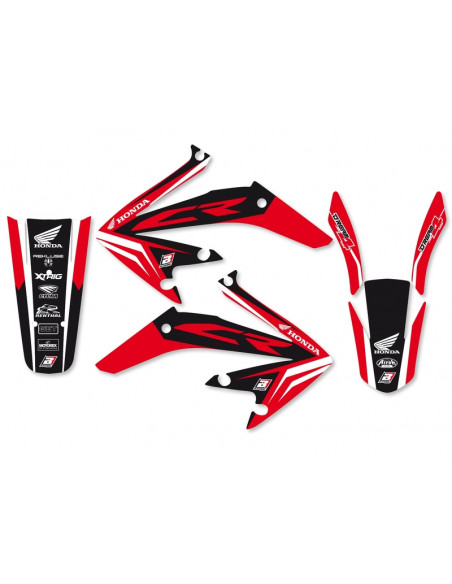 Kit déco BLACKBIRD Dream Graphic 4 Honda CRE/CRM Kit déco BLACKBIRD Dream Graphic 4 Honda CRE/CRM