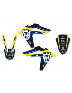 Kit déco BLACKBIRD Dream Graphic 4 Husqvarna TE/TC 2
