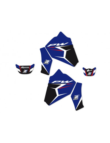 Kit complet BLACKBIRD Dream Graphic 4 Yamaha PW80