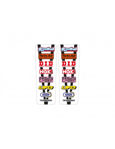 Autocollants de garde-boue TECNOSEL Sponsors Vintage