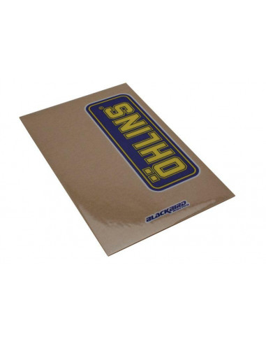 Déco de fourche BLACKBIRD Ohlins translucide