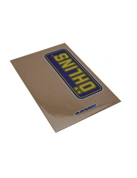 Déco de fourche BLACKBIRD Ohlins translucide