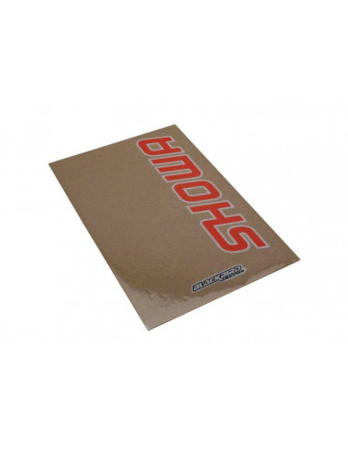 Déco de fourche BLACKBIRD Showa translucide