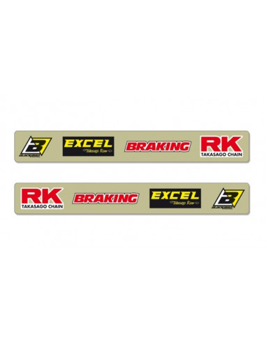 Stickers de bras oscillant BLACKBIRD Crystall Suzuki RMZ250/450