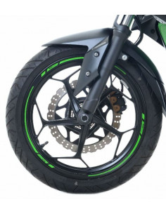 Liseré de jantes R&G RACING 17'' rouge 2