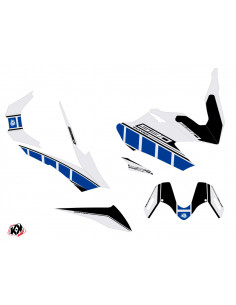 Kit déco KUTVEK Vintage gris/bleu Yamaha T-Max 530 2