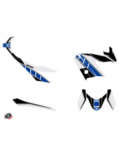 Kit déco KUTVEK Vintage gris/bleu Yamaha X-Max 125 2