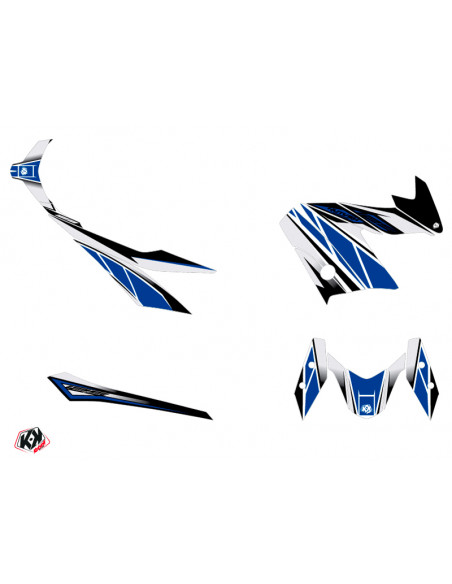 Kit déco KUTVEK Replica bleu/gris Yamaha X-Max 125