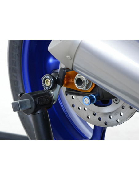 Pions de bras oscillant R&G RACING M10 bleu