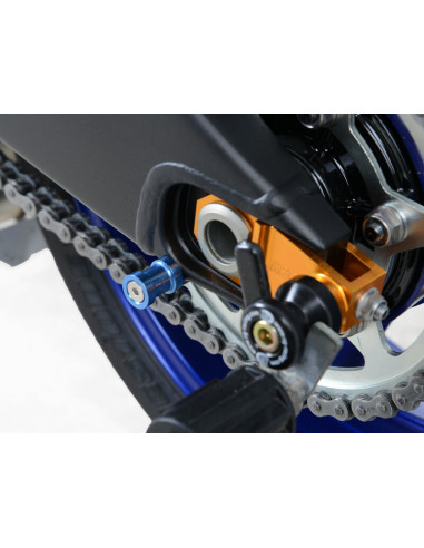 Pions de bras oscillant R&G RACING M10 bleu