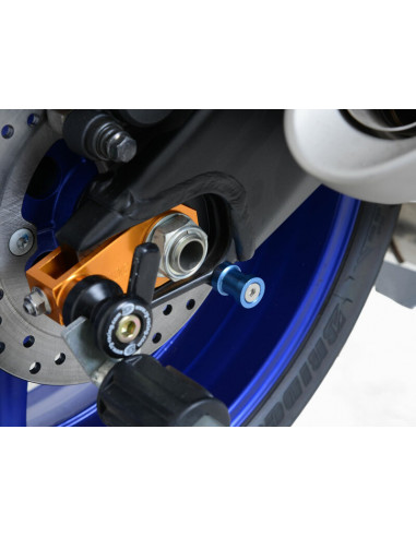 Pions de bras oscillant R&G RACING M10 bleu