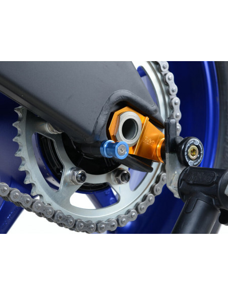 Pions de bras oscillant R&G RACING M10 bleu