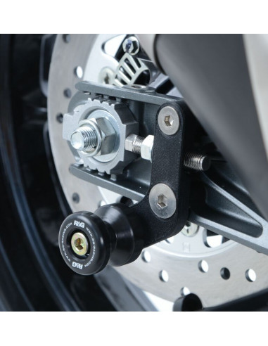 Pions de bras oscillant avec platine R&G RACING noir KTM