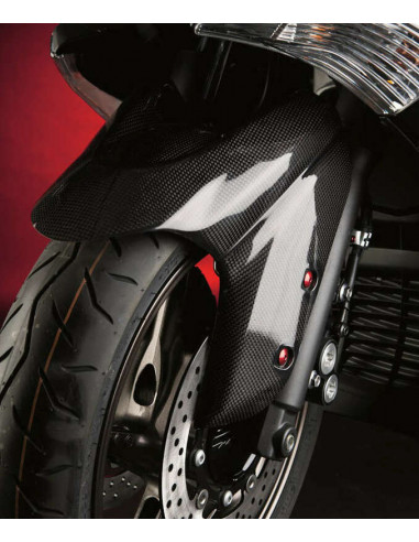 Garde-boue avant LIGHTECH carbone brillant Yamaha T-Max 500/530