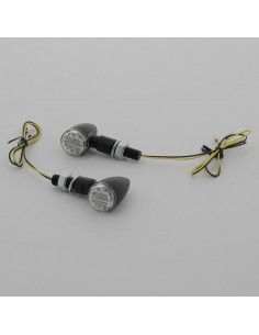 Clignotants V PARTS Shell LED noir universel 2