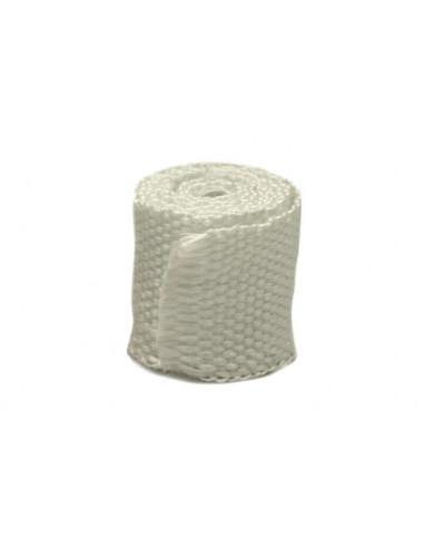 Bande thermique collecteur ACOUSTA-FIL 50mm x 7,5m 550°C blanc