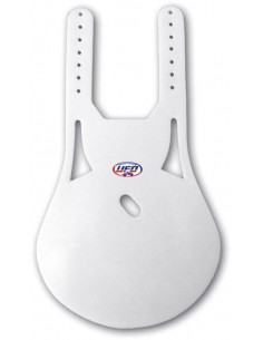 Plaque numéro frontale UFO Oval translucide