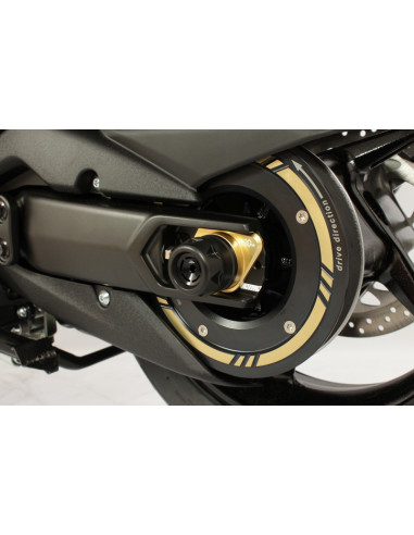 Cache courroie GILLES TOOLING noir Yamaha T-Max 530/560