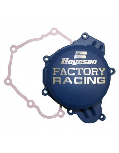 Couvercle d'allumage BOYESEN Factory Racing bleu Yamaha YZ65