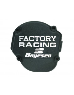 Couvercle d'allumage BOYESEN Factory Racing noir Yamaha PW50