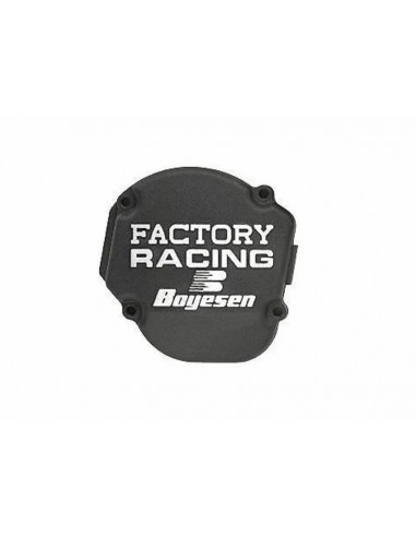 Couvercle d'allumage BOYESEN Factory Racing noir Yamaha YZ125