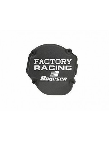 Couvercle d'allumage BOYESEN Factory Racing noir YZ80/YZ85