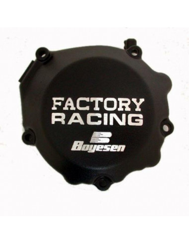 Couvercle d'allumage BOYESEN Factory Racing noir