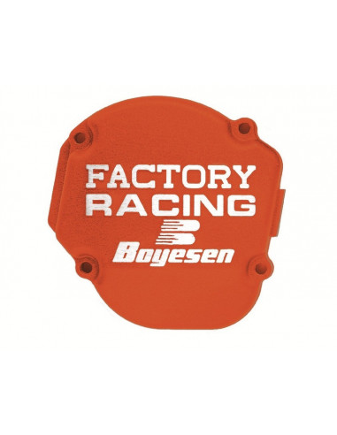 Couvercle d'allumage BOYESEN Factory Racing orange KTM EXC125