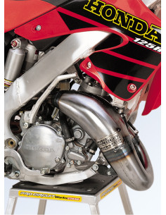 Pot de détente PRO CIRCUIT Platinum acier nickelé Honda CR125R 2