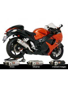 SILENCIEUX DROIT DE RECHANGE YOSHIMURA TRI-OVAL POUR 753104 SUZUKI GSX-R 1300